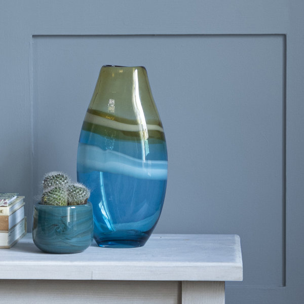 Voyage Maison Thorin Handmade Glass Table Vase Wayfair.co.uk